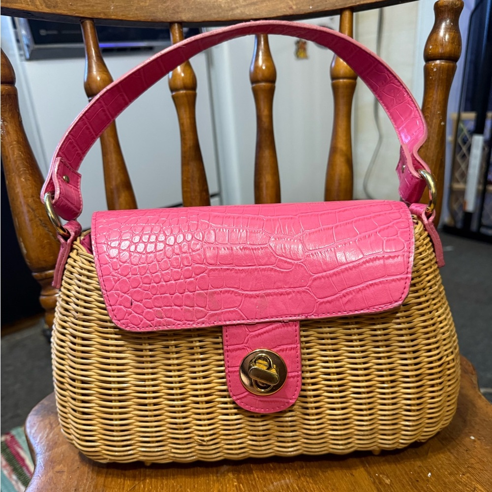 VTG Worthington Wicker Bag